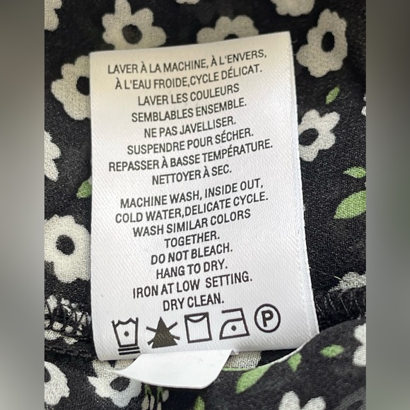 Reitmans Floral , Sleeveless Top / Blouse / Double Layers New Without Tag Size M - Picture 6 of 7